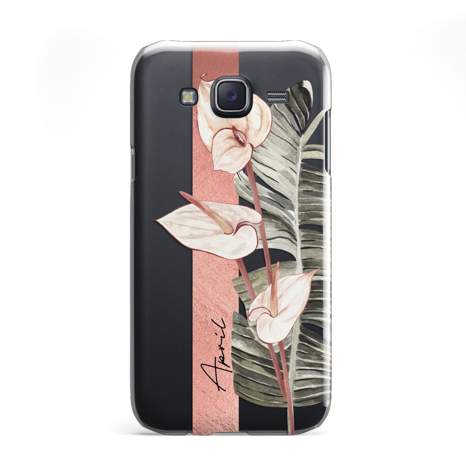Personalised Anthurium Samsung Galaxy J5 Case