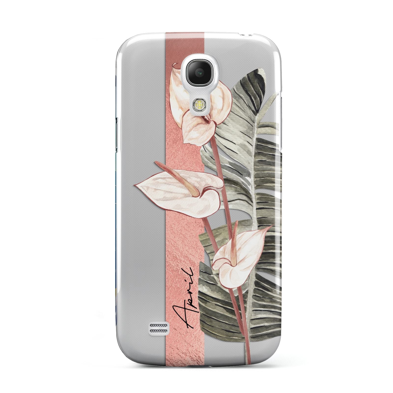 Personalised Anthurium Samsung Galaxy S4 Mini Case