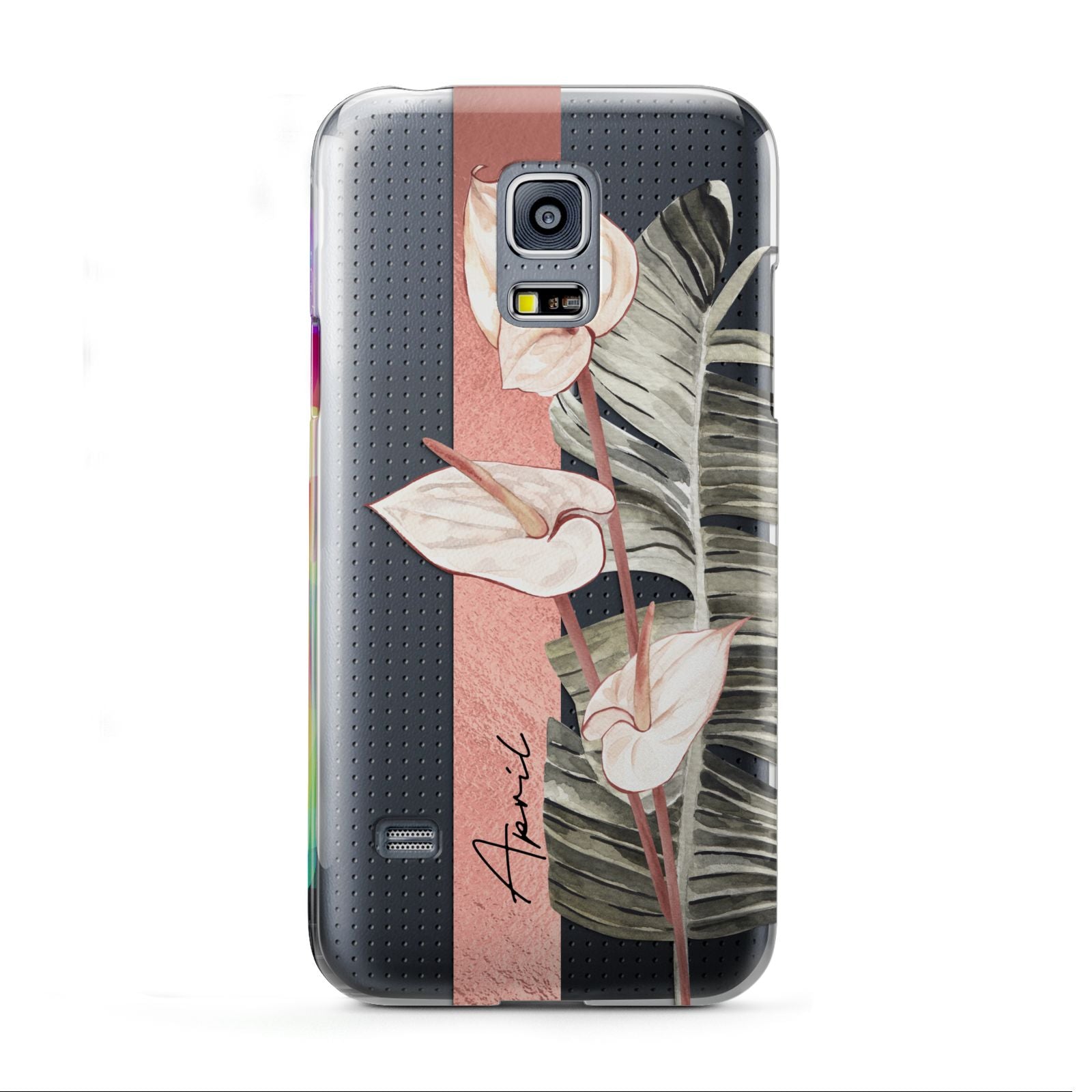 Personalised Anthurium Samsung Galaxy S5 Mini Case