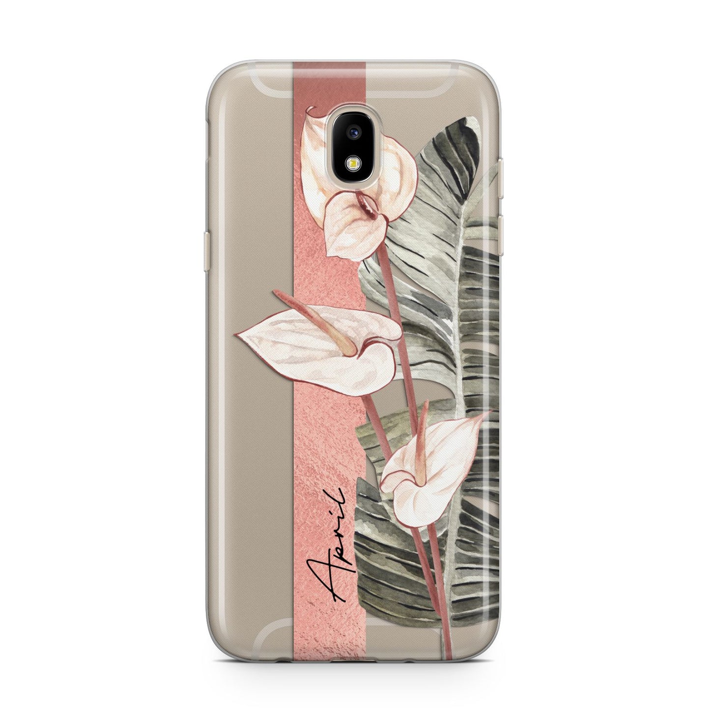 Personalised Anthurium Samsung J5 2017 Case