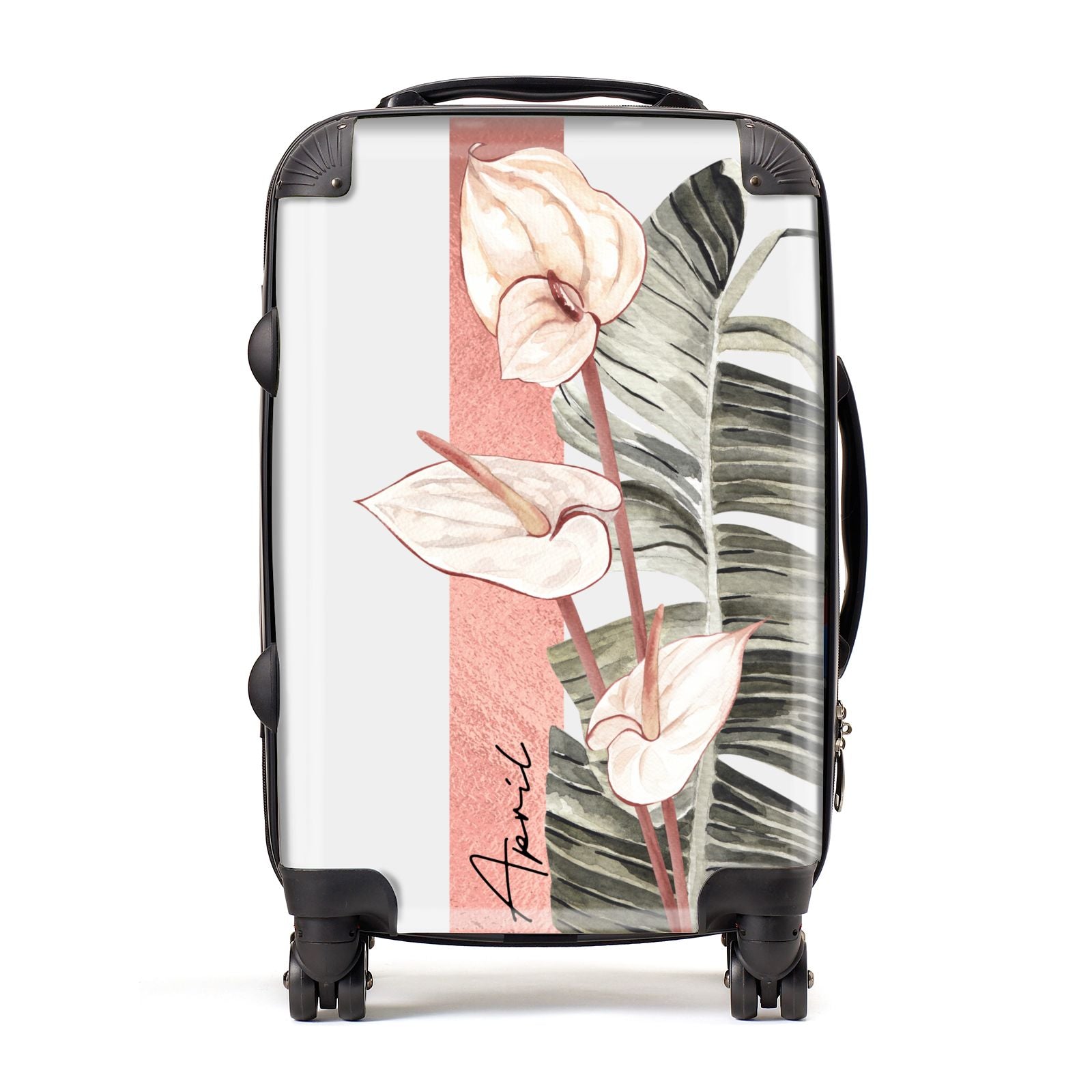 Personalised Anthurium Suitcase