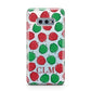 Personalised Apples Initials Clear Samsung Galaxy S10E Case