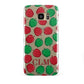 Personalised Apples Initials Clear Samsung Galaxy S7 Edge Case