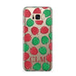 Personalised Apples Initials Clear Samsung Galaxy S8 Plus Case