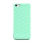 Personalised Aqua Diagonal Name Apple iPhone 5c Case
