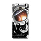 Personalised Astronaut in Space Name Samsung Galaxy A3 2016 Case on gold phone