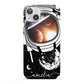 Personalised Astronaut in Space Name iPhone 13 Full Wrap 3D Snap Case