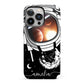 Personalised Astronaut in Space Name iPhone 13 Pro Full Wrap 3D Tough Case