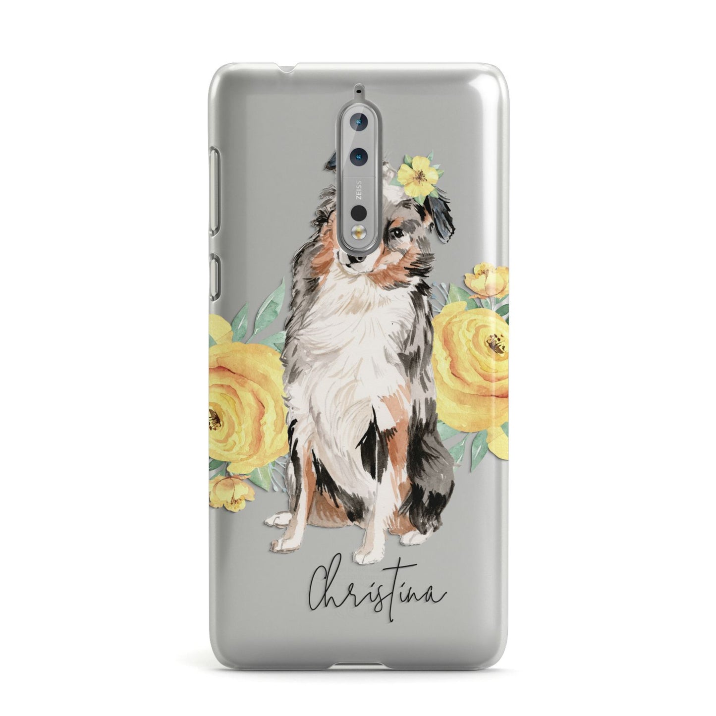 Personalised Australian Shepherd Nokia Case