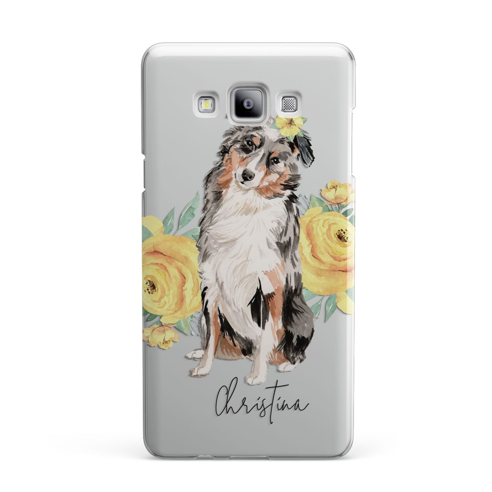 Personalised Australian Shepherd Samsung Galaxy A7 2015 Case