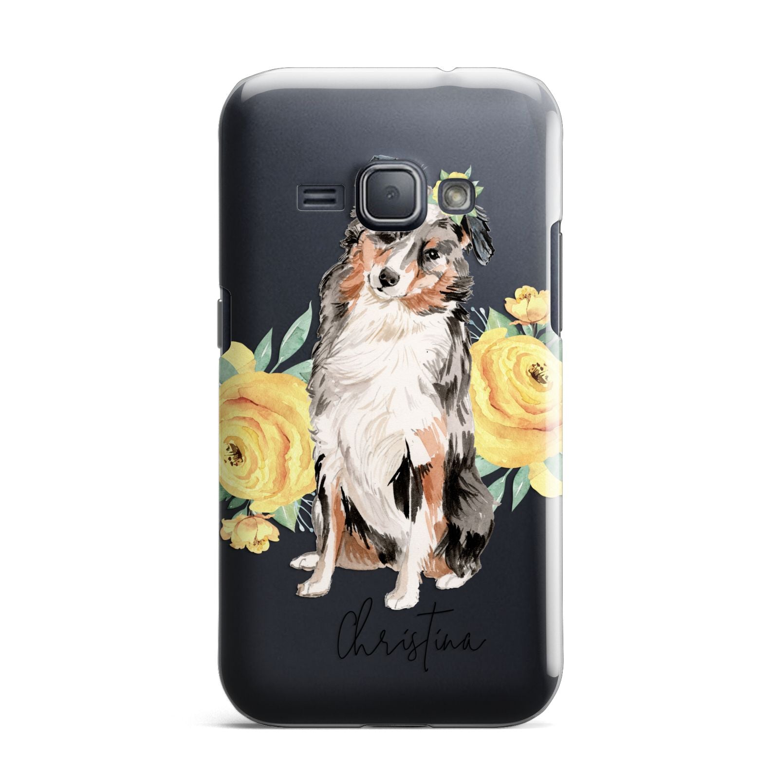 Personalised Australian Shepherd Samsung Galaxy J1 2016 Case