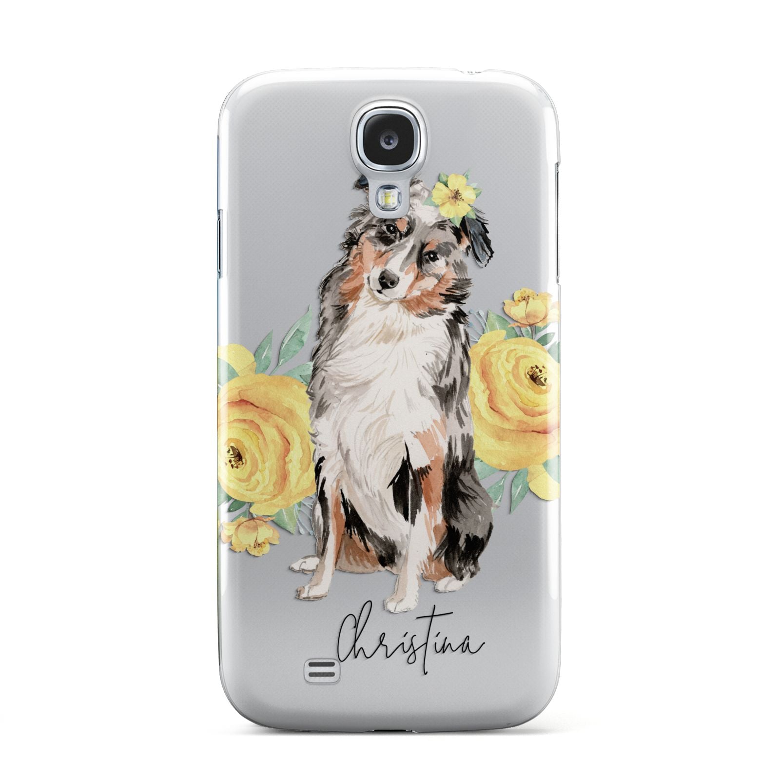 Personalised Australian Shepherd Samsung Galaxy S4 Case