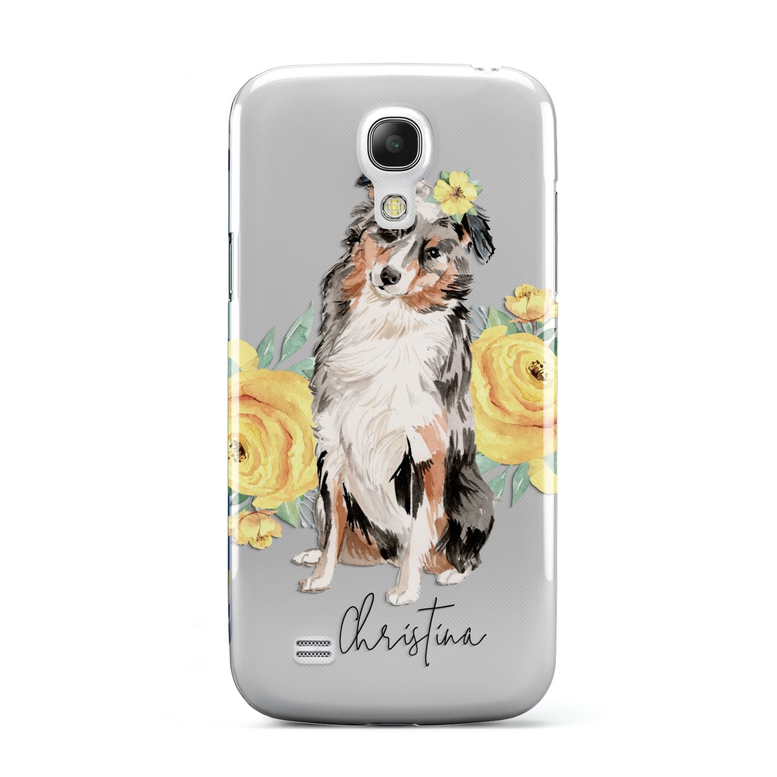 Personalised Australian Shepherd Samsung Galaxy S4 Mini Case