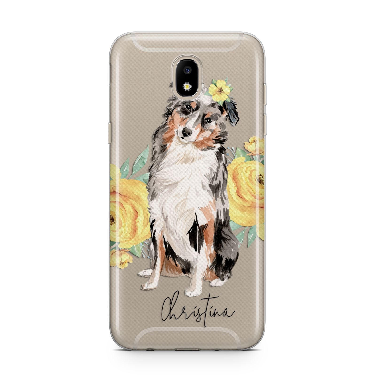 Personalised Australian Shepherd Samsung J5 2017 Case