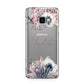 Personalised Autumn Floral Samsung Galaxy S9 Case