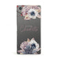 Personalised Autumn Floral Sony Xperia Case