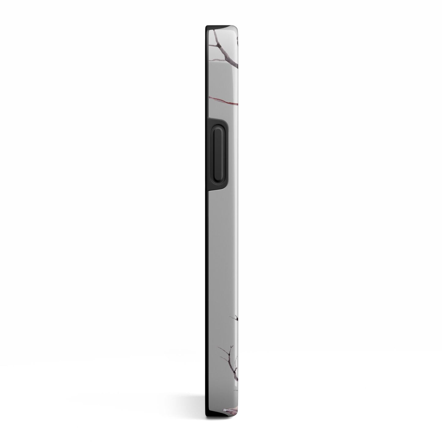 Personalised Autumn Floral iPhone 13 Mini Side Image 3D Tough Case