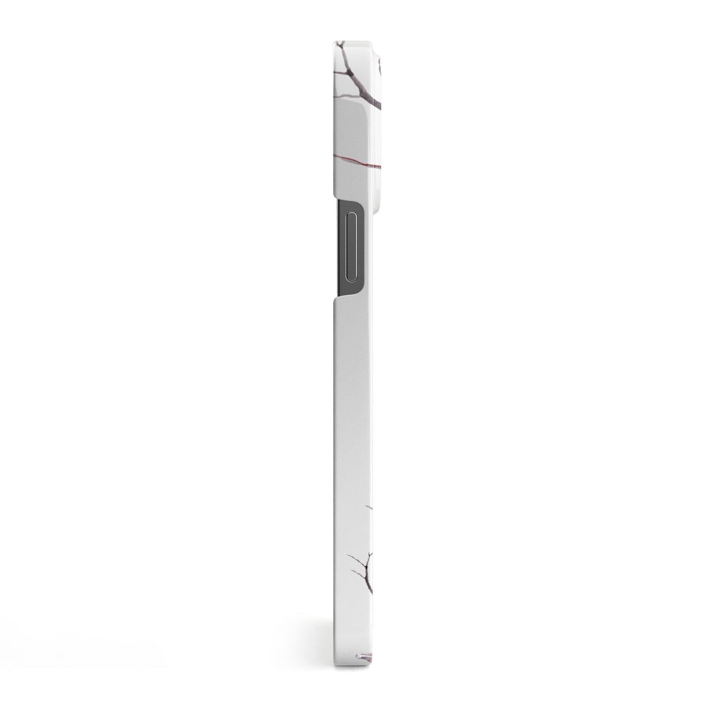 Personalised Autumn Floral iPhone 13 Pro Max Side Image 3D Snap Case