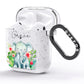 Personalised Baby Elephant AirPods Glitter Case Side Image
