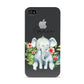 Personalised Baby Elephant Apple iPhone 4s Case
