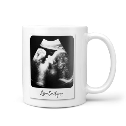 Personalised Baby Scan Photo Upload 10oz Mug