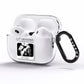Personalised Baby Scan Photo Upload AirPods Pro Clear Case Side Image