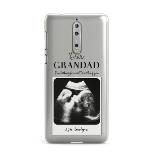 Personalised Baby Scan Photo Upload Nokia Case