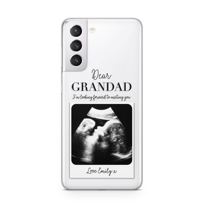Personalised Baby Scan Photo Upload Samsung S21 Case