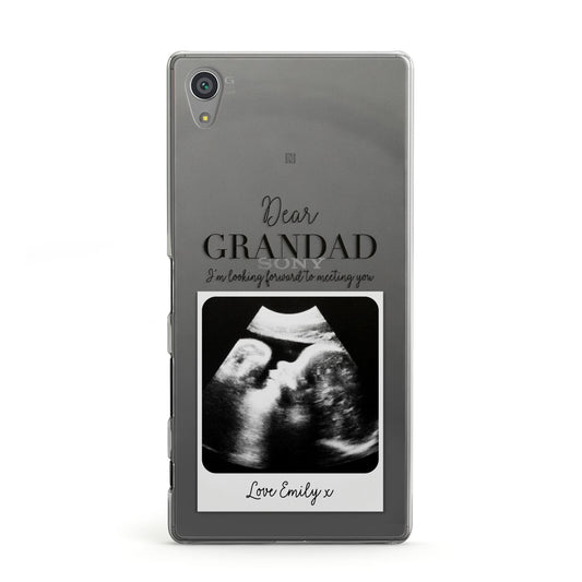 Personalised Baby Scan Photo Upload Sony Xperia Case