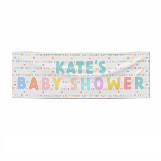 Personalised Baby Shower 6x2 Paper Banner