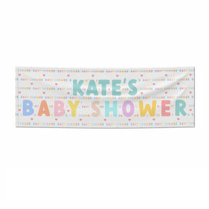 Personalisiertes Babyparty-Banner