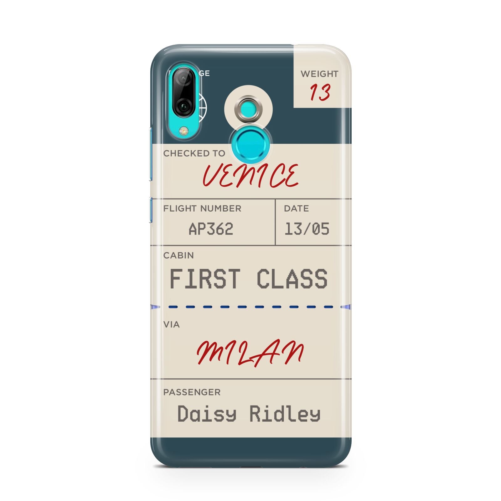 Personalised Baggage Tag Huawei P Smart 2019 Case