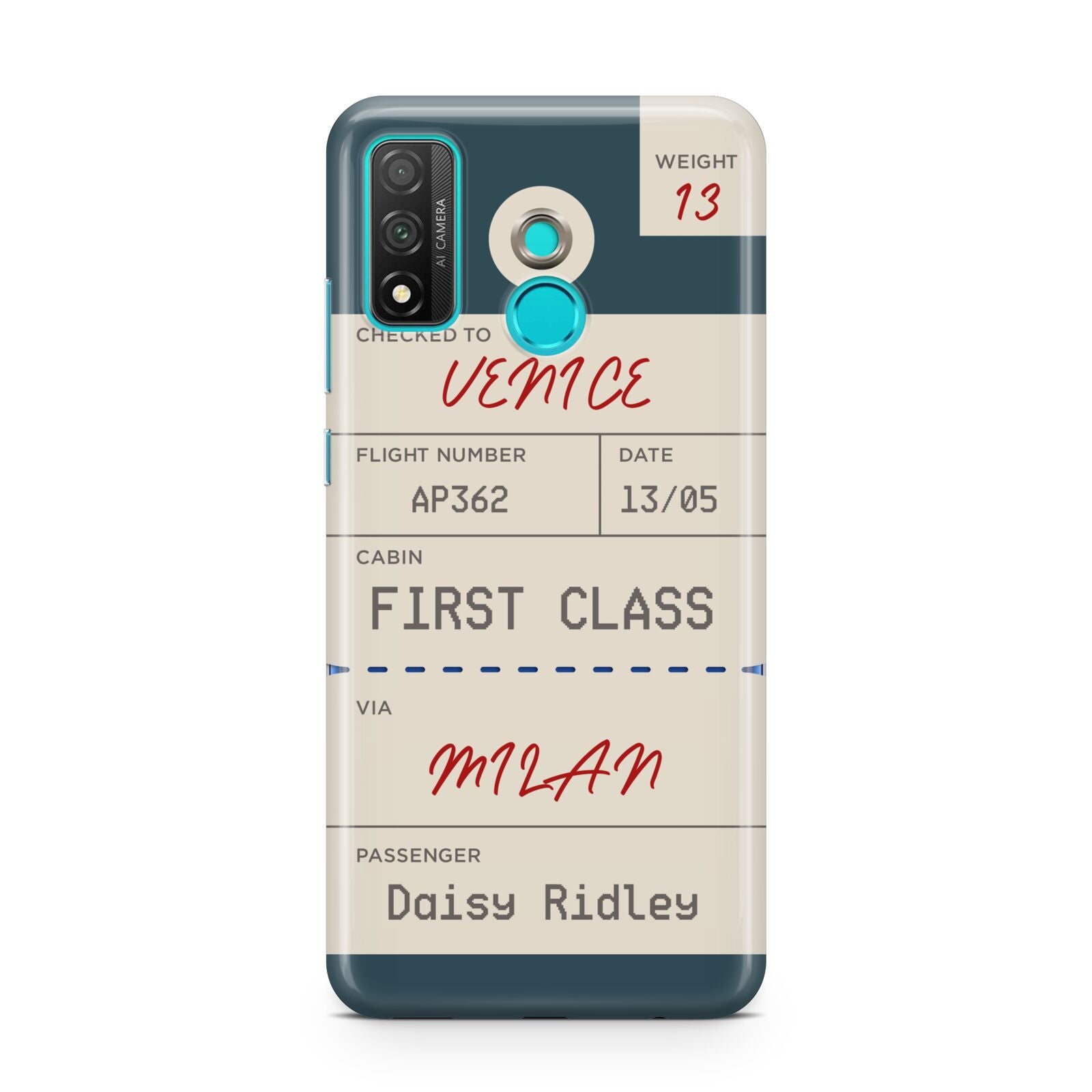 Personalised Baggage Tag Huawei P Smart 2020