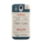 Personalised Baggage Tag Samsung Galaxy S4 Case