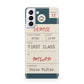 Personalised Baggage Tag Samsung S21 Plus Case