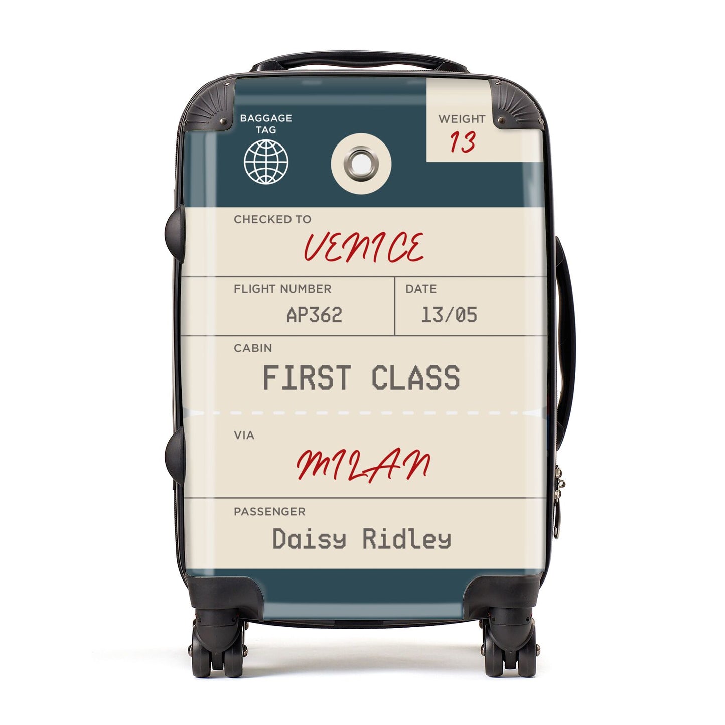 Personalised Baggage Tag Suitcase