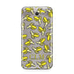 Personalised Banana Initials Clear Samsung Galaxy J7 2017 Case
