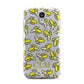 Personalised Banana Initials Clear Samsung Galaxy S4 Case