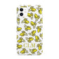 Personalised Banana Initials Clear iPhone 11 3D Tough Case