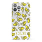 Personalised Banana Initials Clear iPhone 13 Pro Max Full Wrap 3D Snap Case