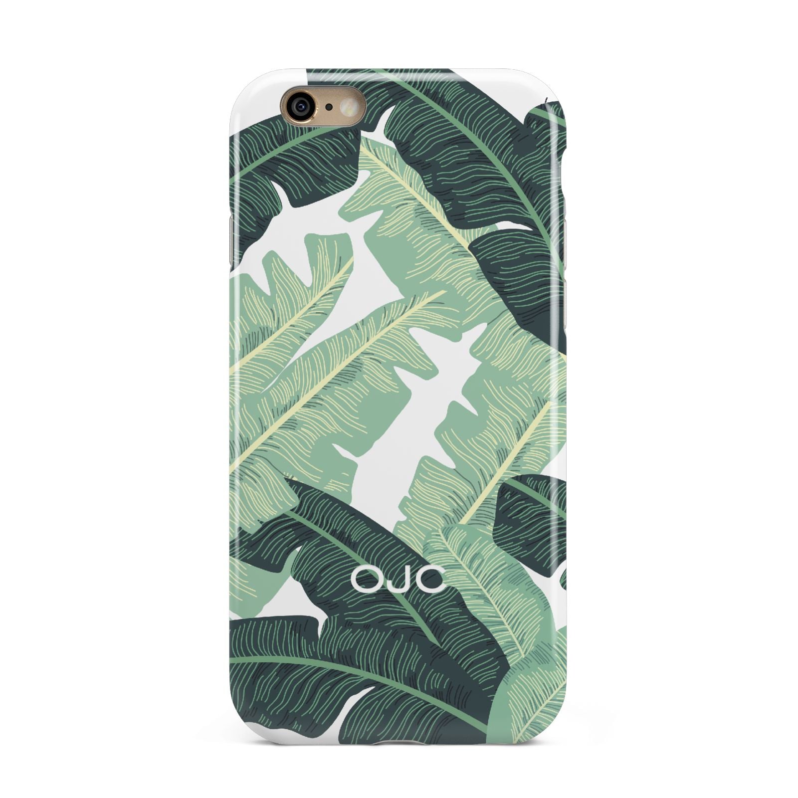 Personalised Banana Leaves Apple iPhone 6 3D Tough Case