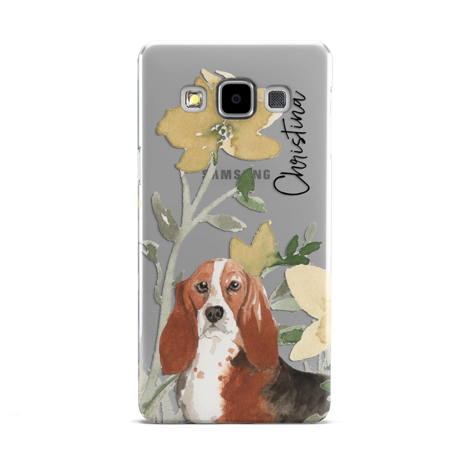 Personalised Basset Hound Dog Samsung Galaxy A5 Case