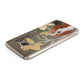 Personalised Basset Hound Dog Samsung Galaxy Case Top Cutout