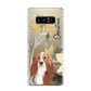 Personalised Basset Hound Dog Samsung Galaxy Note 8 Case