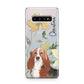 Personalised Basset Hound Dog Samsung Galaxy S10 Plus Case
