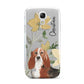 Personalised Basset Hound Dog Samsung Galaxy S4 Mini Case