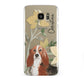 Personalised Basset Hound Dog Samsung Galaxy S7 Edge Case