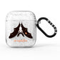 Personalised Bat With Name AirPods Glitter Case