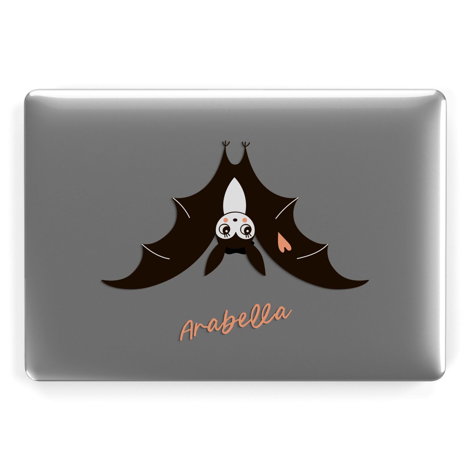 Personalised Bat With Name Apple MacBook Case