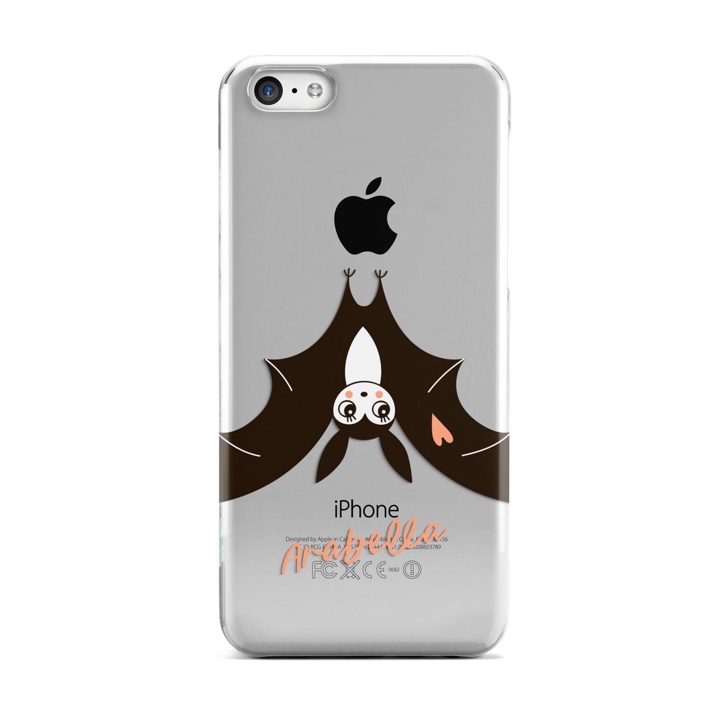 Personalised Bat With Name Apple iPhone 5c Case